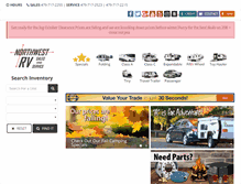 Tablet Screenshot of nwarv.com